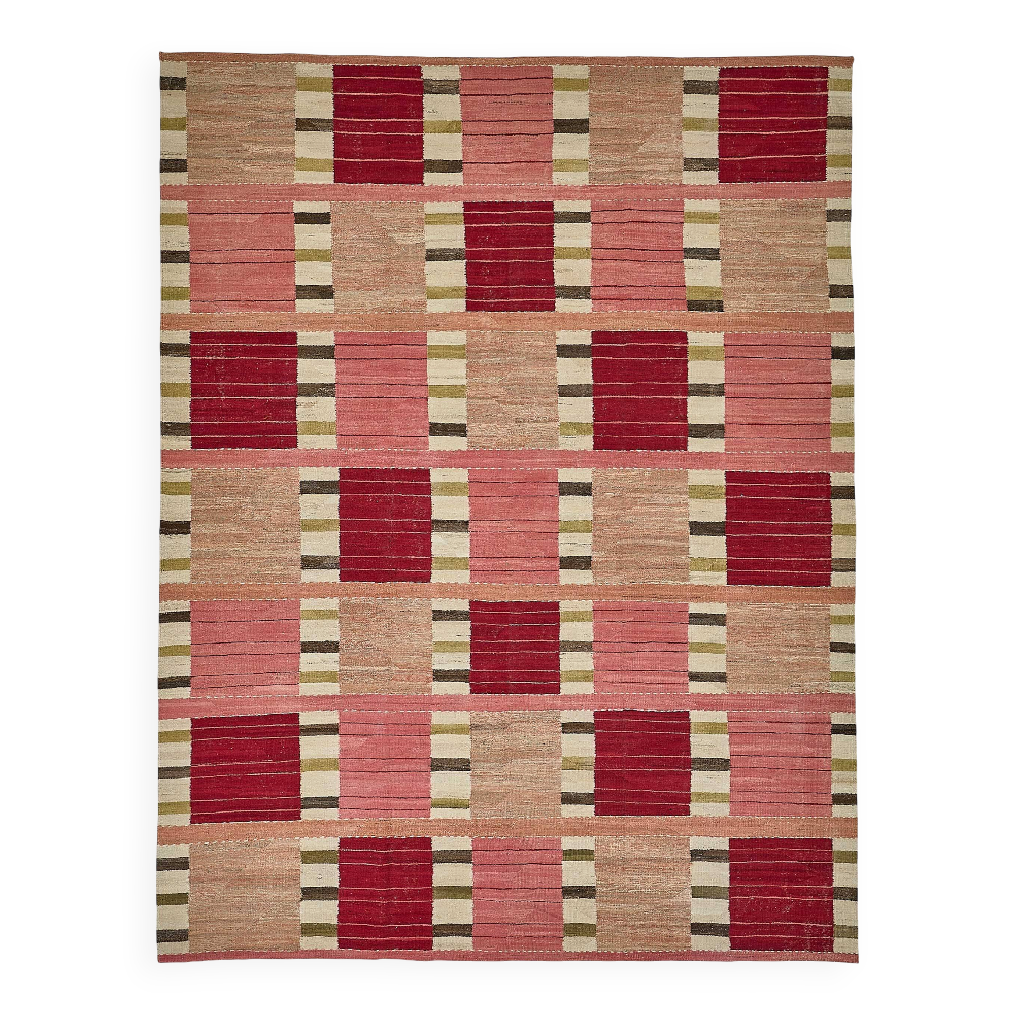 Contemporary Tribal Decorative Kilim 285 cm x 370 cm