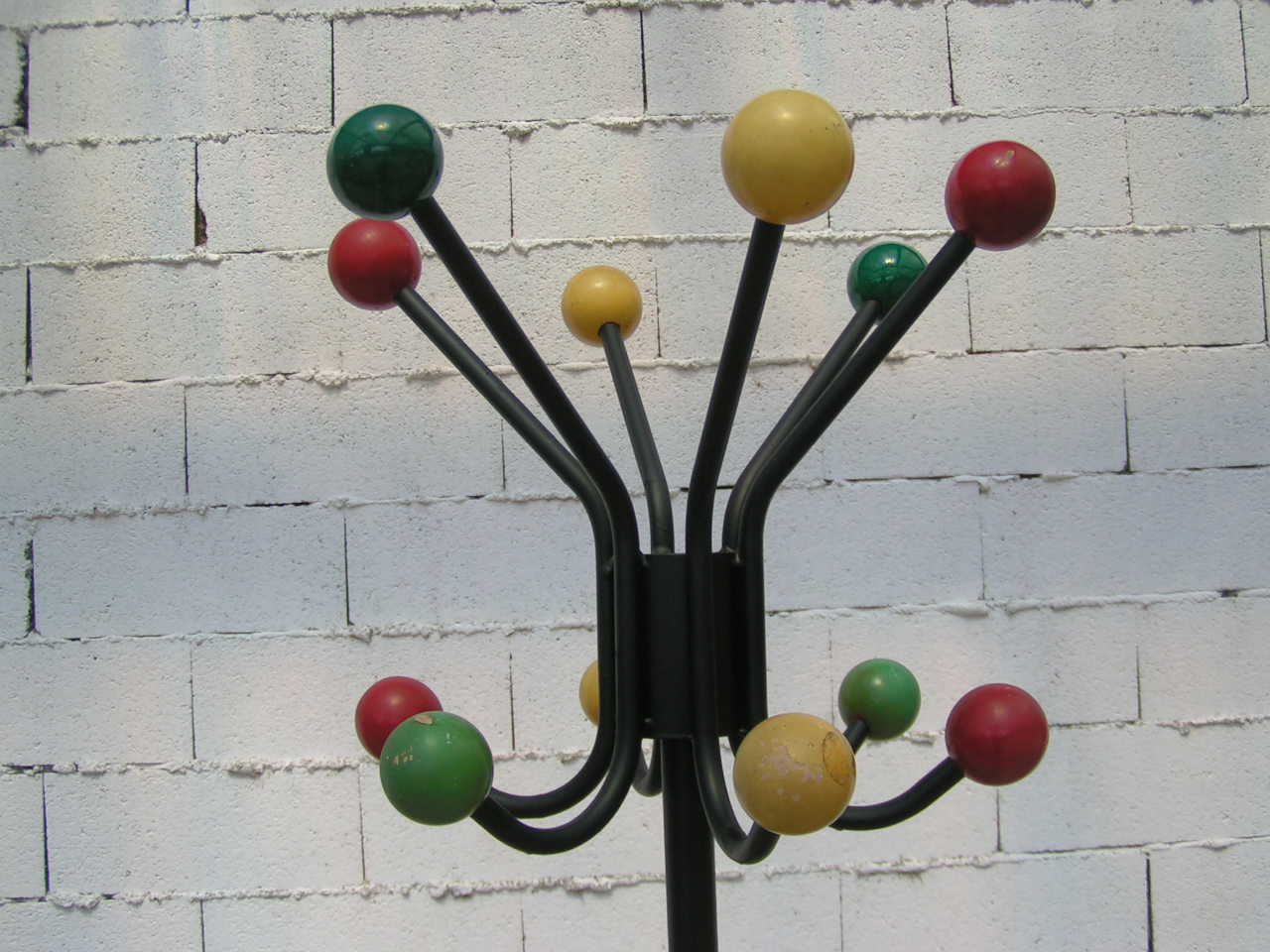 Vintage parrot coat rack