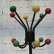 Vintage parrot coat rack