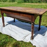 Kneading table, eighteenth-century farmhouse table