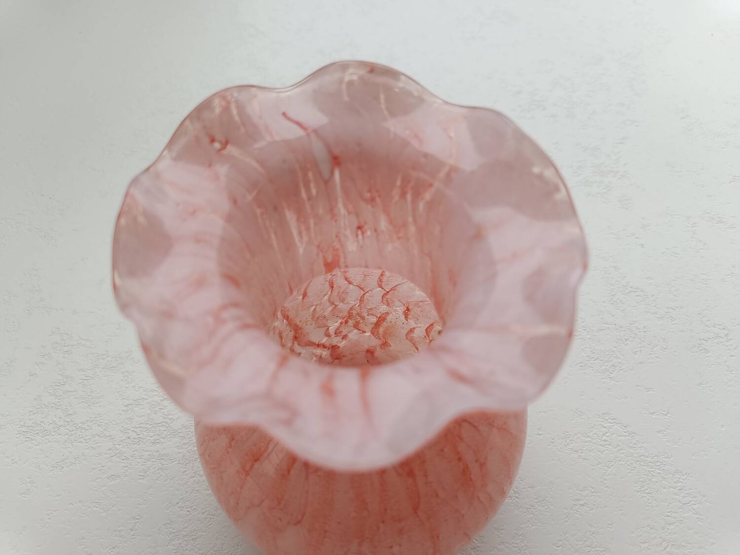 Vase Murano collerette