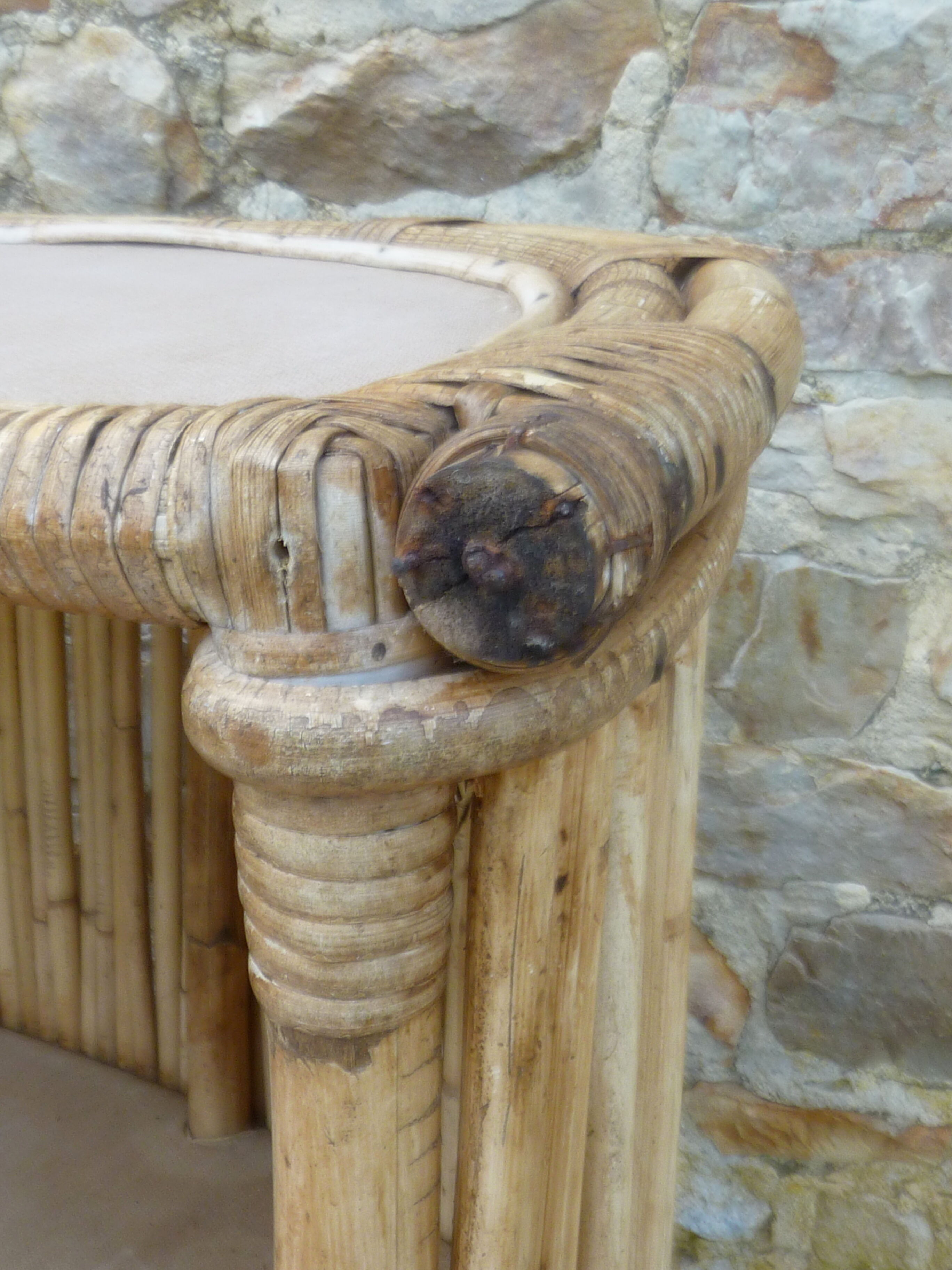 The 1960s rattan bar