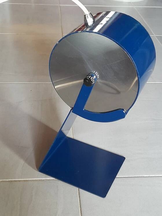 Lampe en tôle pliée 1970