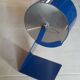 Lampe en tôle pliée 1970