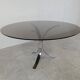 Vintage chrome dining table, 1970s