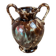 Small antique vase in glazed ceramic – handles –