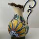 Duo of Gouda Holland ceramic vases from the 50s