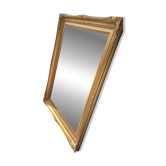 Golden mirror in classic style