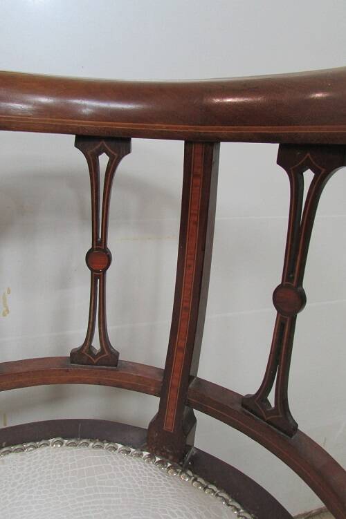 Art Nouveau Confidential Bench