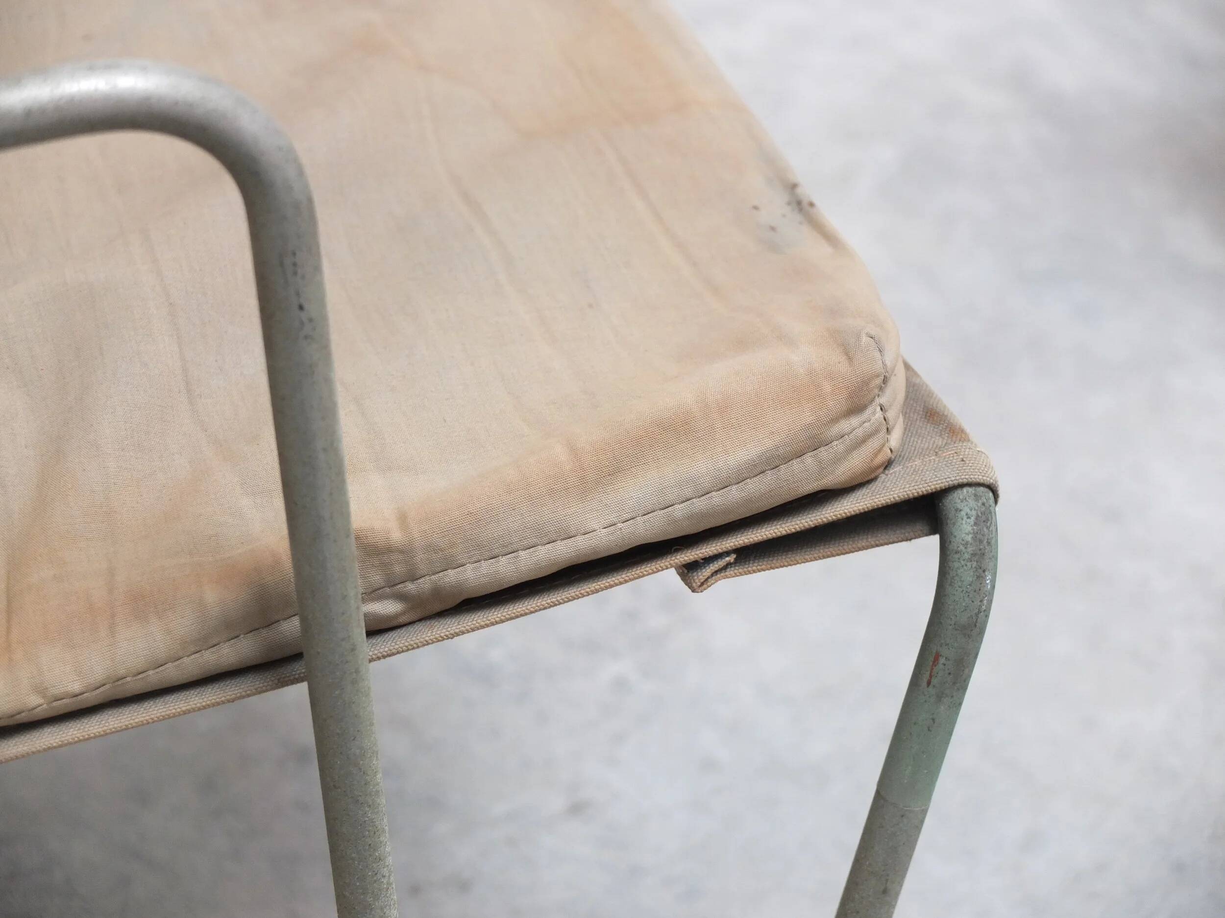 Early 'Bachelor' chair with ottoman by Verner Panton for Fritz Hansen, 1950s