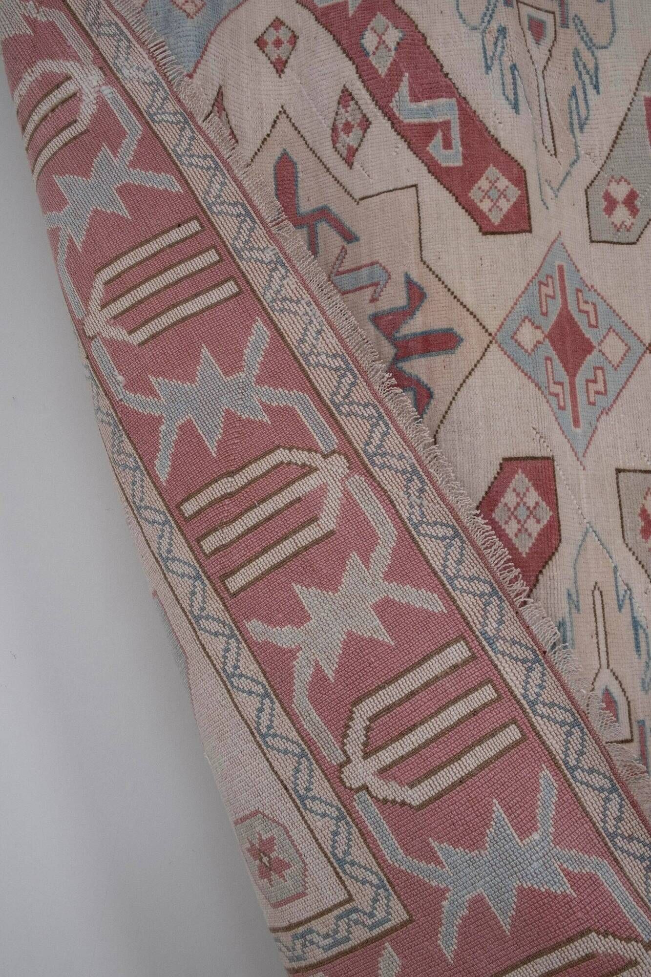 Vintage Turkish Oushak rug 175x257 cm