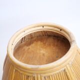 Bamboo art deco pot cover