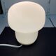 Ikea small mushroom lamp tokabo opaline glass