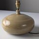 Ceramic table lamp in the style of Roger Capron with fern leaf Herbier motif, 1960s