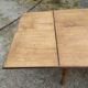 Table de ferme 200 cm extensible