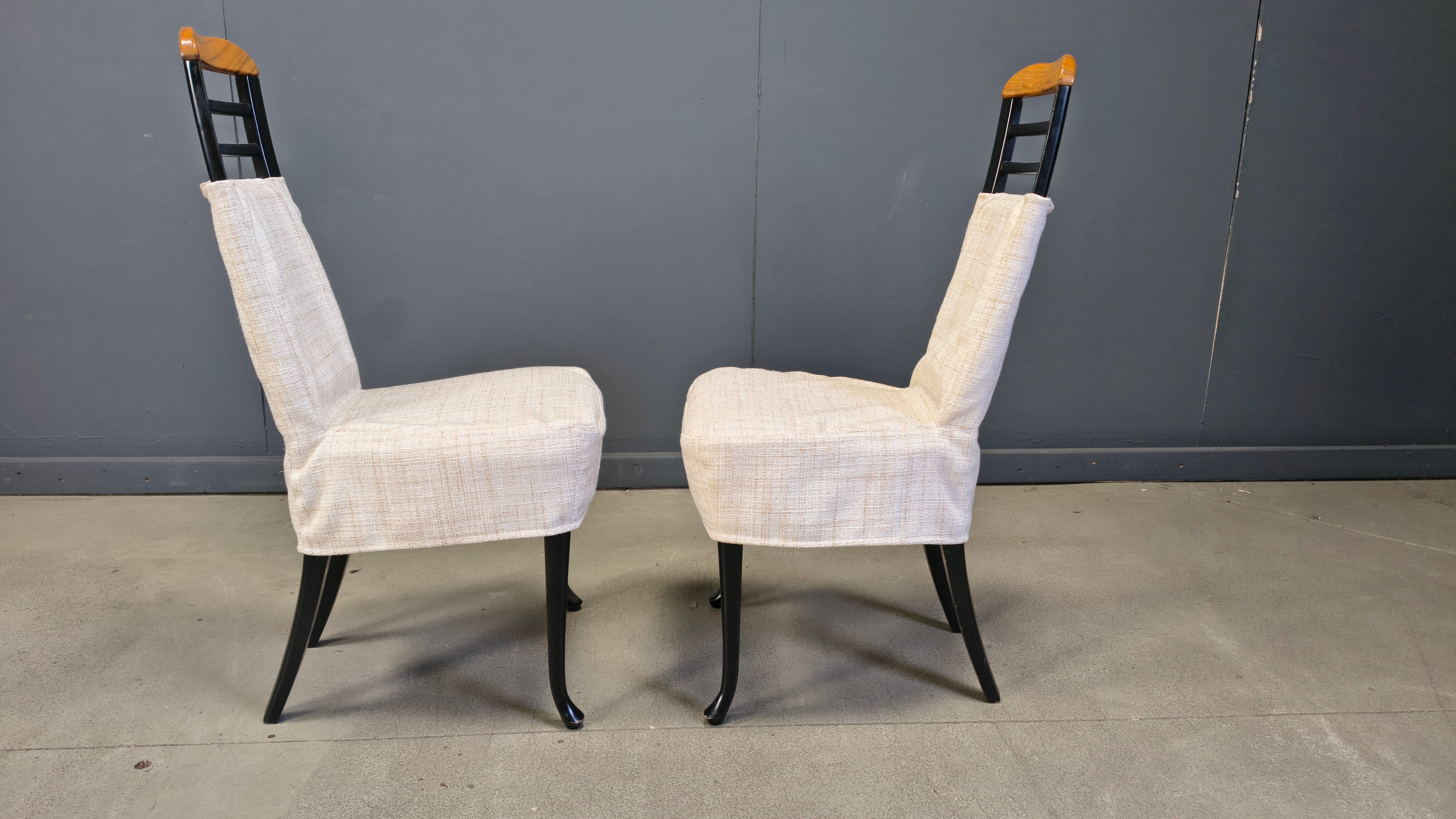 Vintage dining chairs by Giorgetti, 1970s