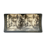 Old photography stereo, stereograph, luxury albumine 1903 St. Mark's, Venice