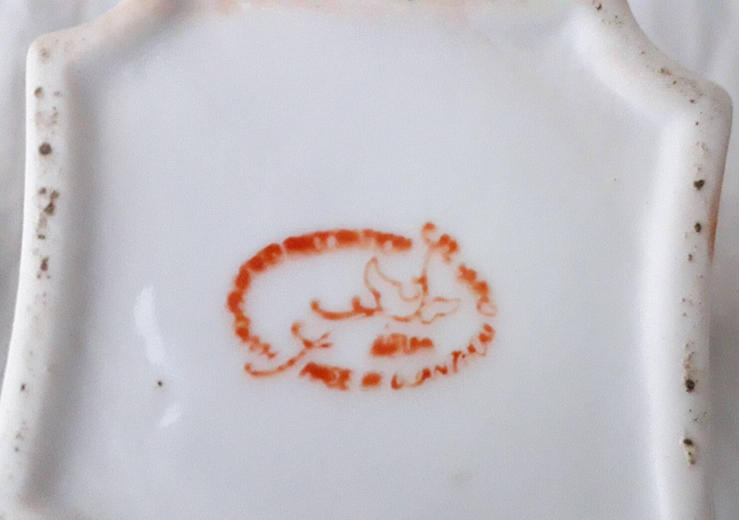 Flacon porcelaine Japon
