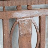 Metal and bronze ironwork entrance door Charles Piguet Lyon 1919