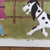 Vintage school poster Nathan 1968 "Le Pré"