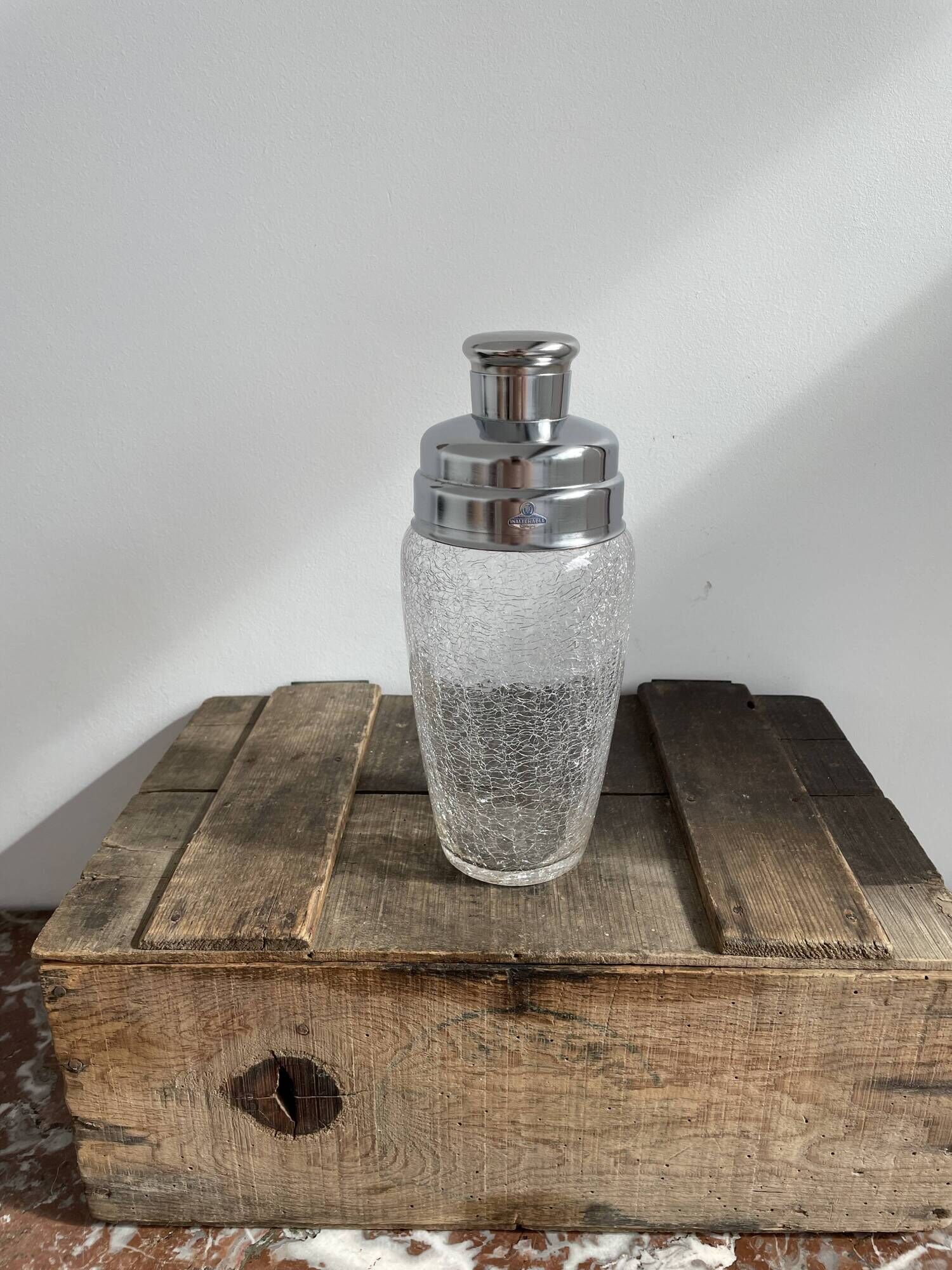 DeMeyere Inalterable Crystal Shaker - Crystal Martini Shaker Ice Bucket - Belgium