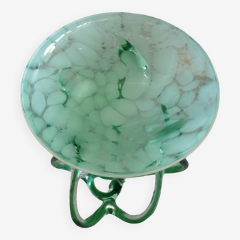 Glass bowl by jozefina krosno