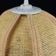 Suspension and rattan flower petals.