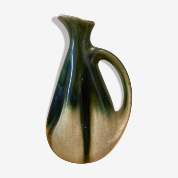 Vase en céramique verte