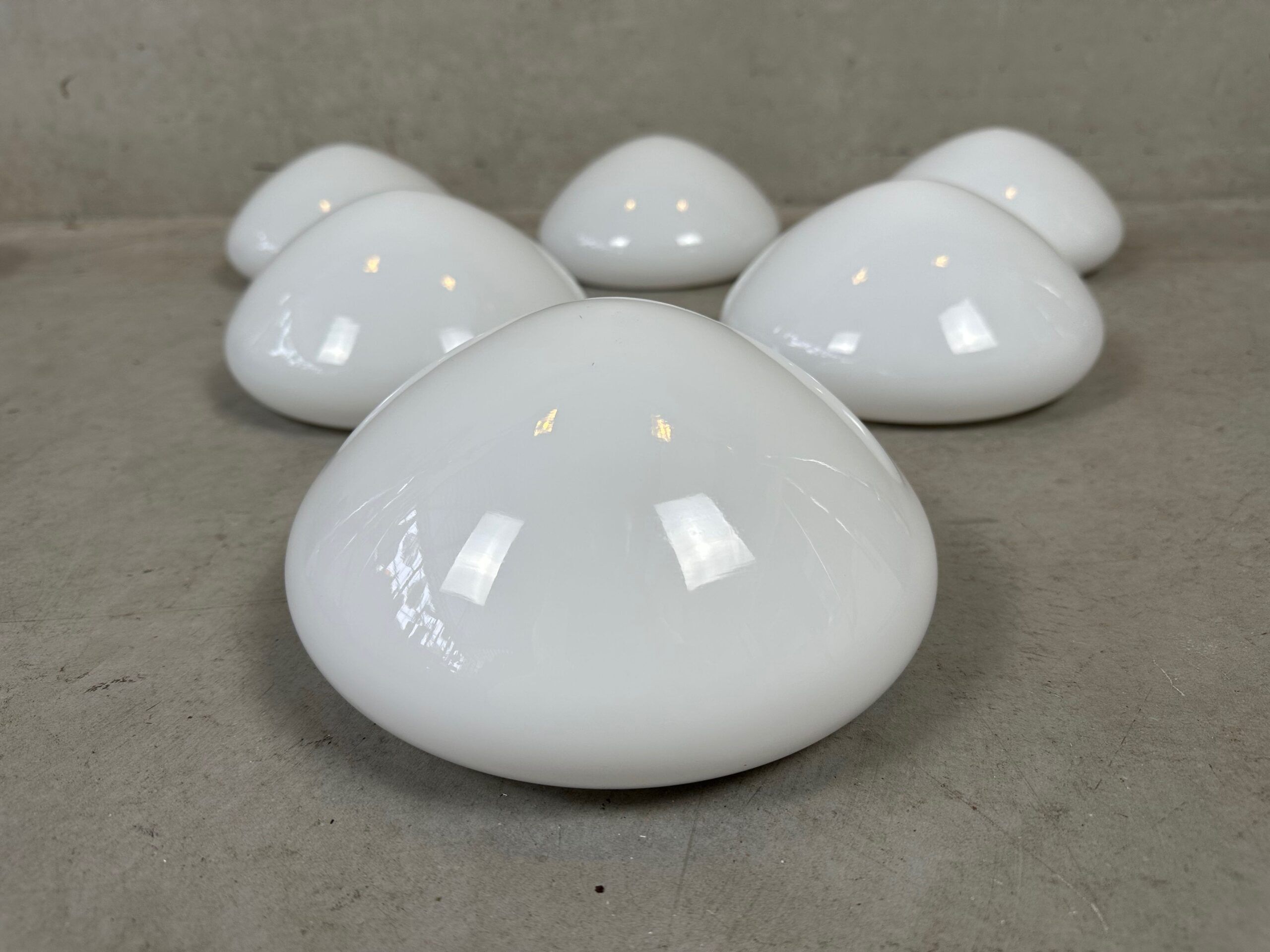 Vintage opaline ceiling or wall lamps – Philips
