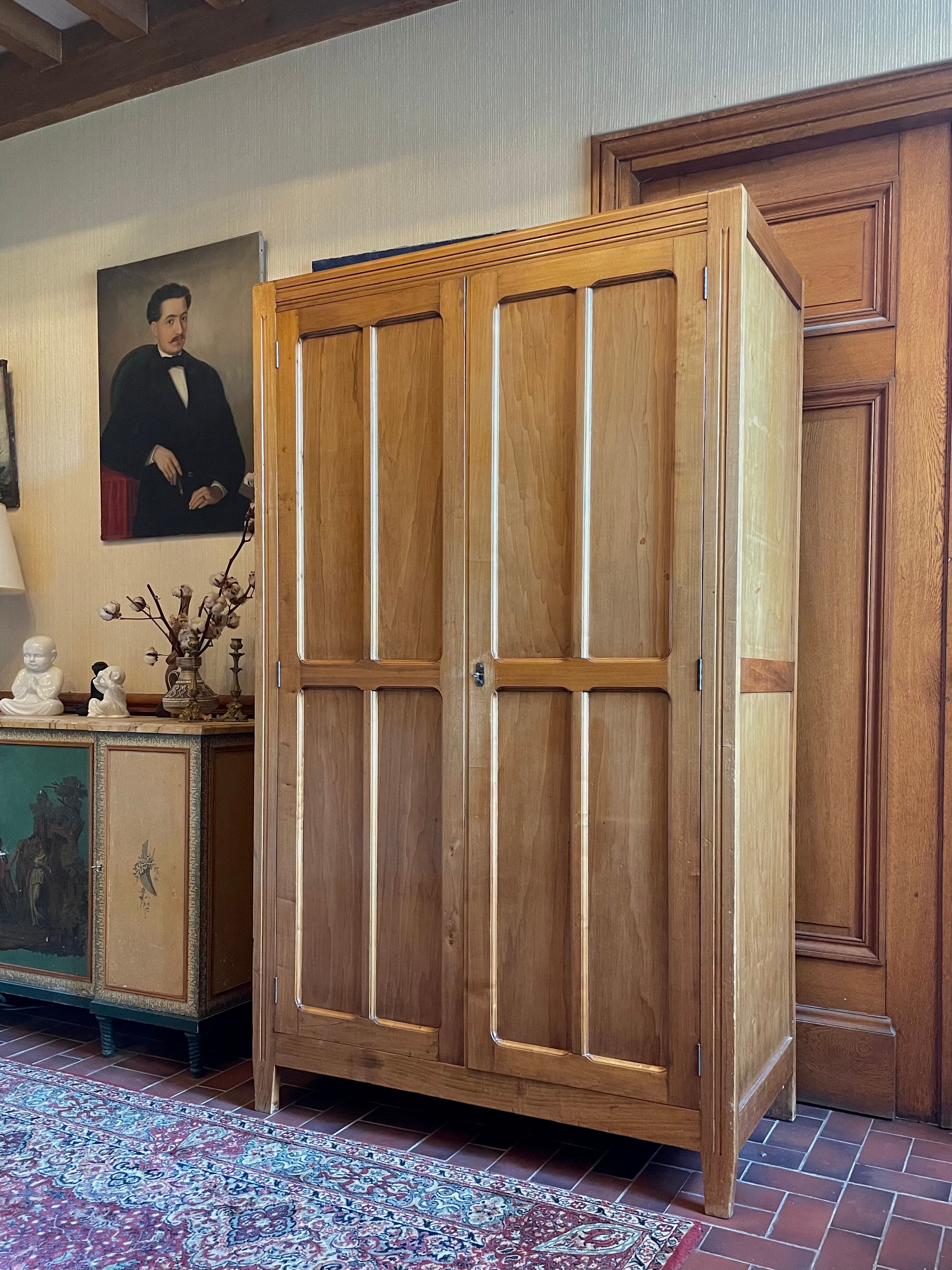 Old parisian wardrobe