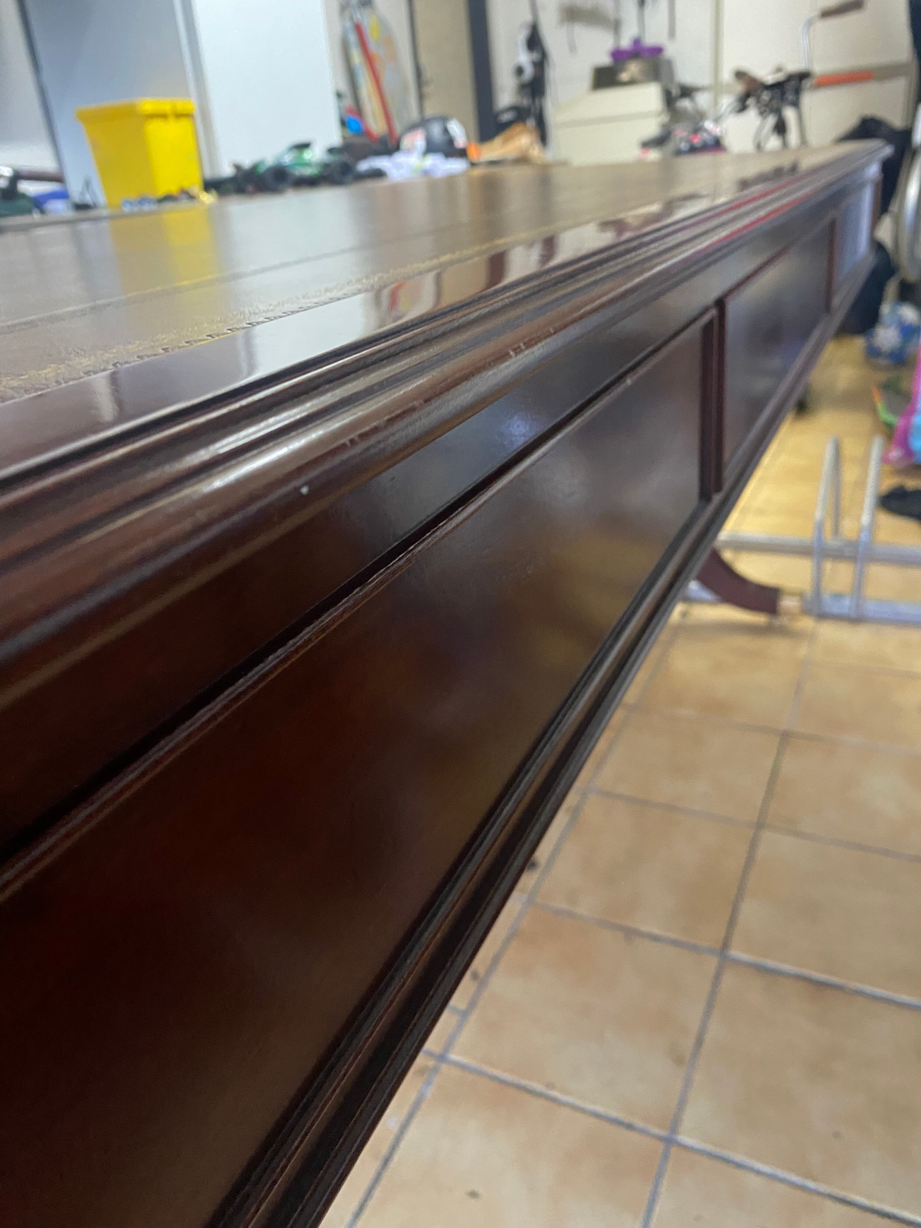 Rothschild walnut flat desk