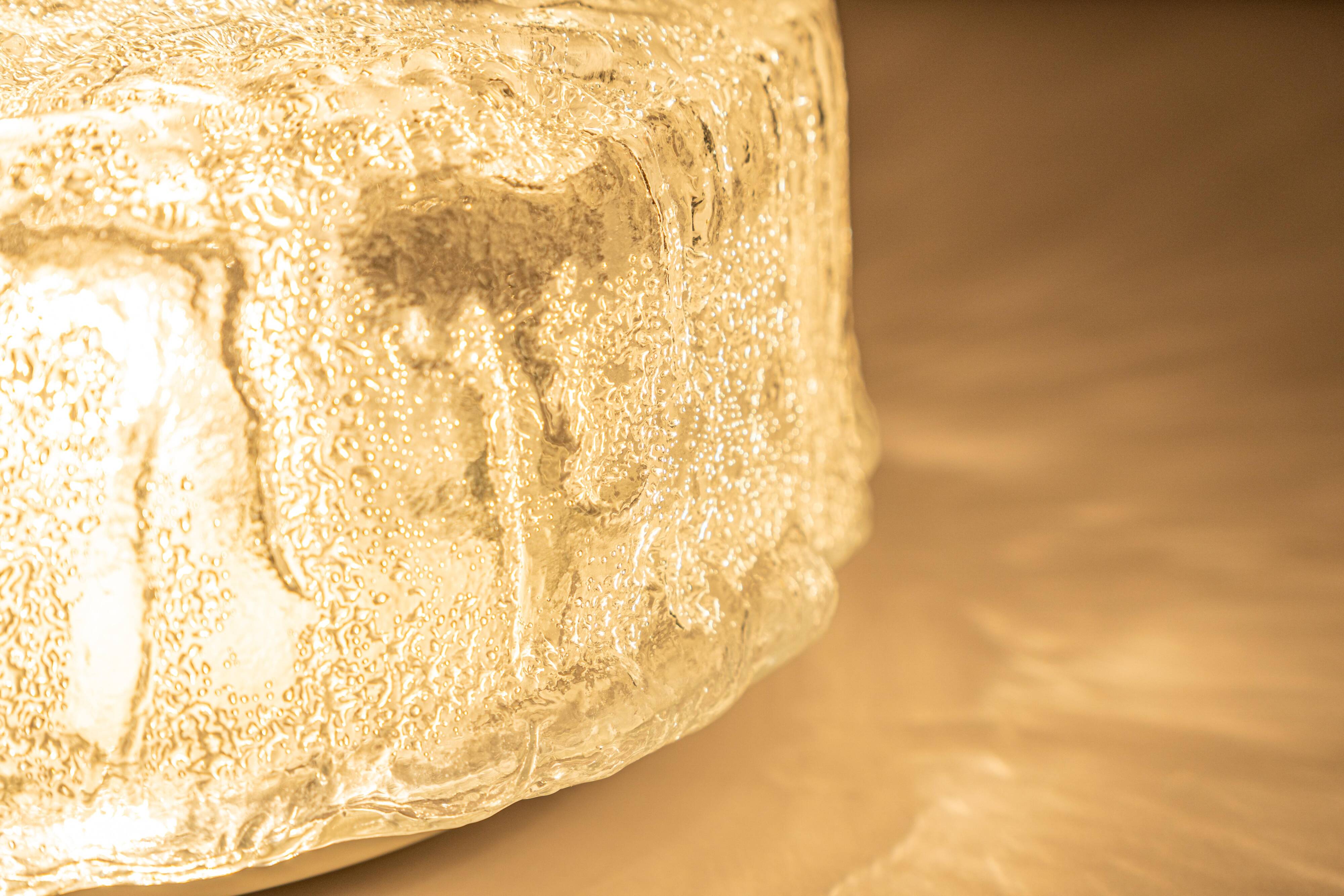 round Murano glass ceiling lights by Limburg, Germany, 1970s