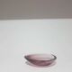 Decorative bowl, pink-purple, glass, designed by A. F. Gangkofner, Hessengl