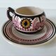 Cup and saucer Paul Fouillen – Quimper – 1950s