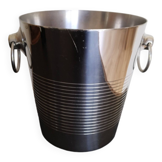 Stainless steel Champagne bucket Létang Rémy, ice bucket, cooler