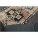 1970s Turkish Oushak Handmade Wool Cotton Orange Runner Rug 117x391