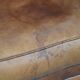 Sheepskin ArtDeco design armchair with a beautiful appearance