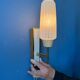 Glass wall lamp