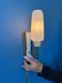 Lampe murale en verre