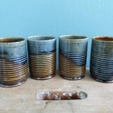 Tasses verres Greber en grès