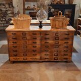 Craft cabinet with drawers