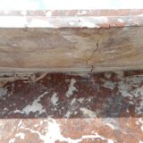 old bathroom cabinet / dressing table with marble