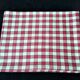 Vintage cotton bistro tablecloth 1.14 x 1.45 m