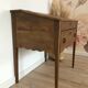 Vintage writing desk in solid pine