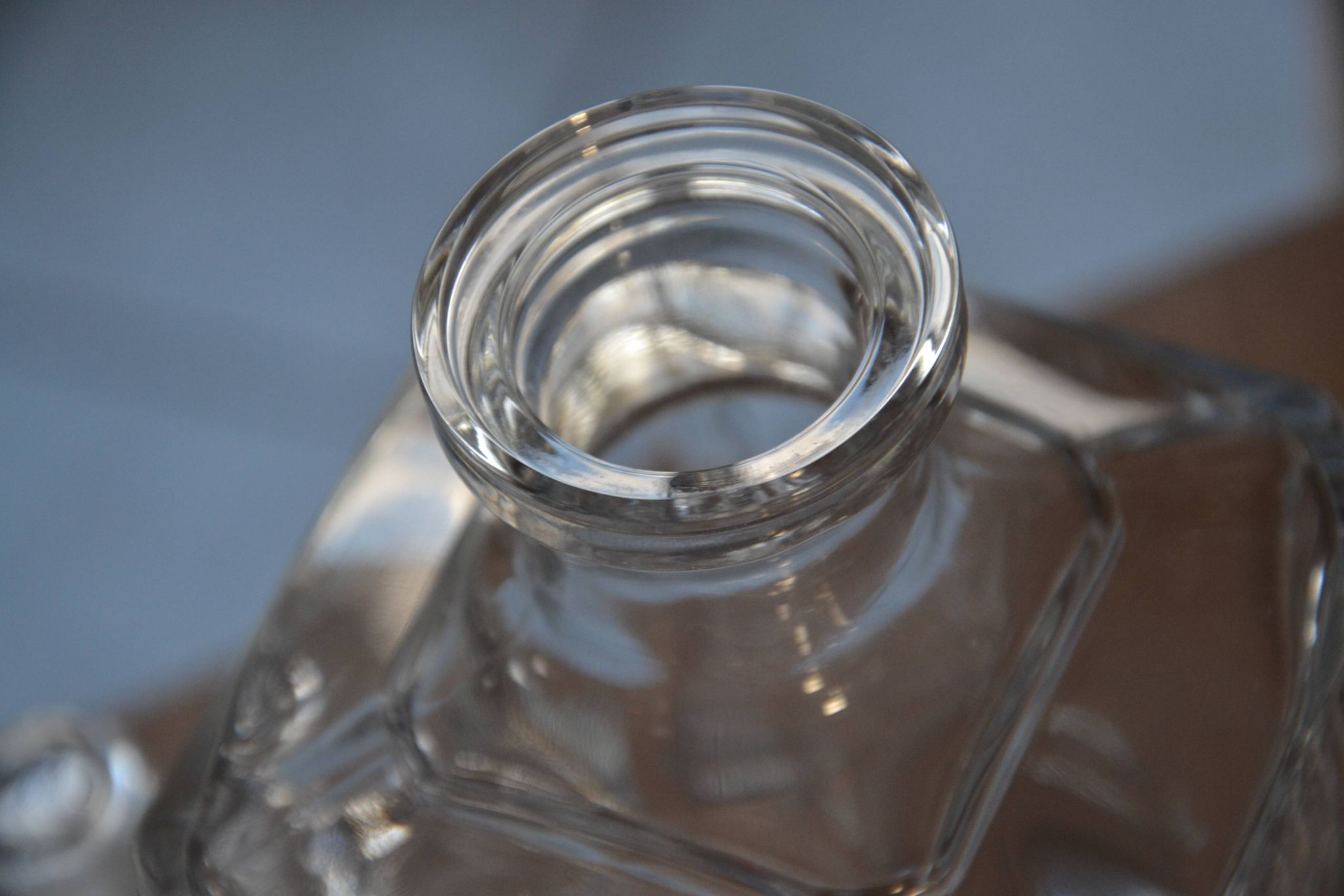 Carafe à whisky en cristal d'Arques
