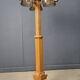 Rustic oak and Murano glass floor lamp, 1960s