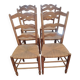 Chaises paillees ancienne tres bon etat