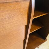 Scandinavian style dresser with 4 drawers and storage, circa 60