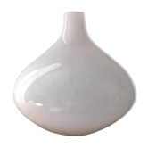 Vase goutte opaline rosée
