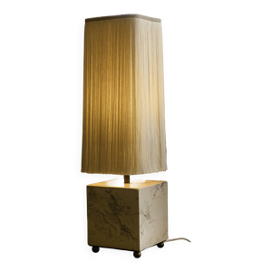 Lampe en stuc marbre